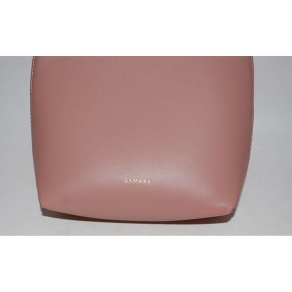 Samara Purse Crossbody Pink Vegan Leather Woman Bag - Picture 2 of 3